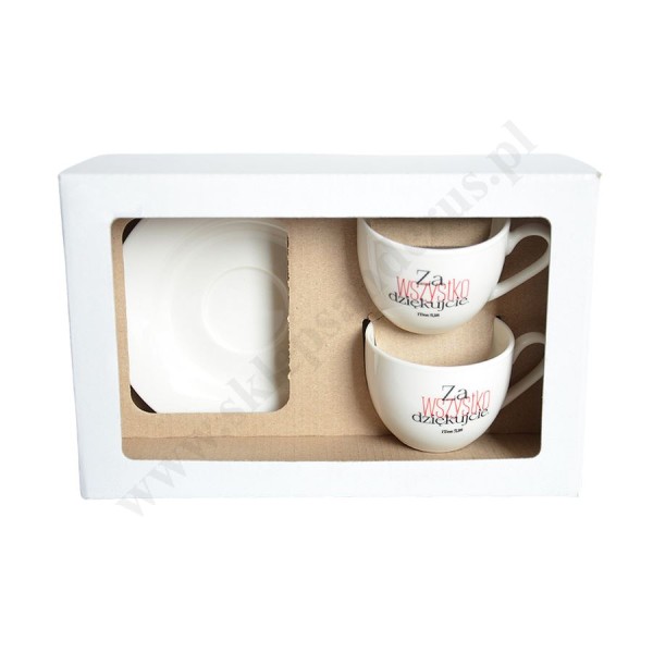 FILIŻANKI ESPRESSO - zestaw - 90512