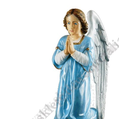 ANIOŁ KLĘCZĄCY - kolorowy - figura 48 cm - 704