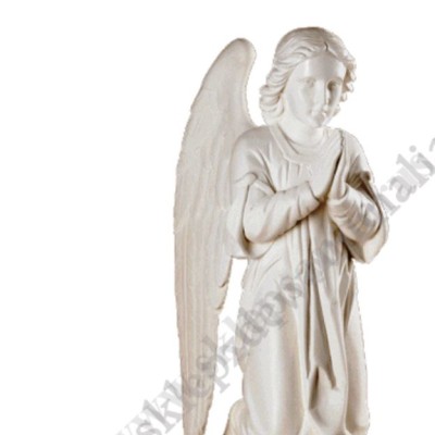 ANIOŁ KLĘCZĄCY - biały - figura 48 cm - 704
