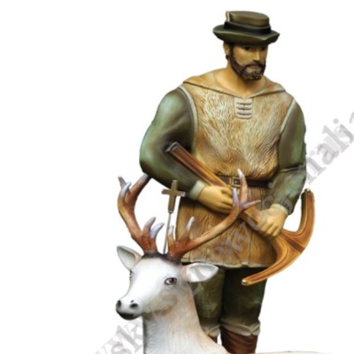 ŚWIĘTY HUBERT - wys.100 cm - 77024