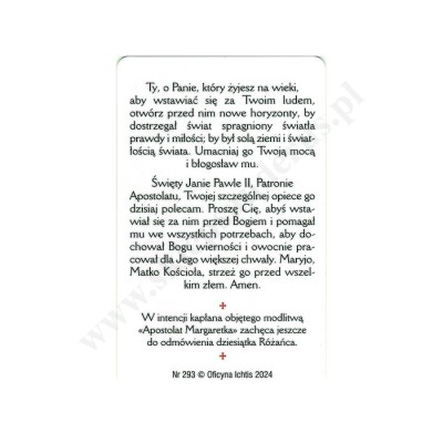 APOSTOLAT MARGARETKA - karta biznes - 74814