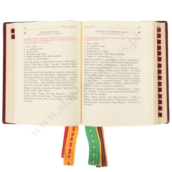 MSZAŁ RZYMSKI DLA DIECEZJI POLSKICH - ZŁOCONE BRZEGI + DODATEK 2021