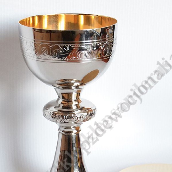 KIELICH MSZALNY + PATENA - 84586