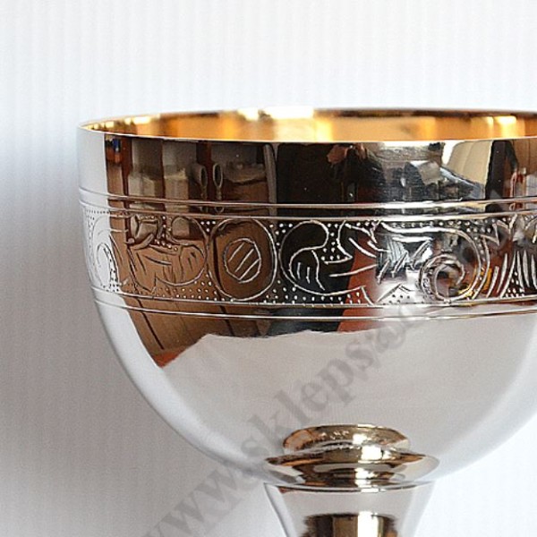 KIELICH MSZALNY + PATENA - 84586