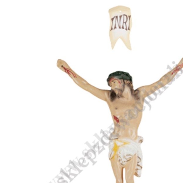 KORPUS CHRYSTUSA - przekątna 33 cm - WIELOBARWNY - 79206