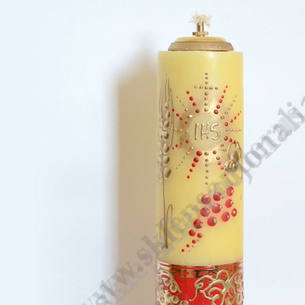 ŚWIECA OŁTARZOWA OLEJOWA - wys. 30 cm - 67525