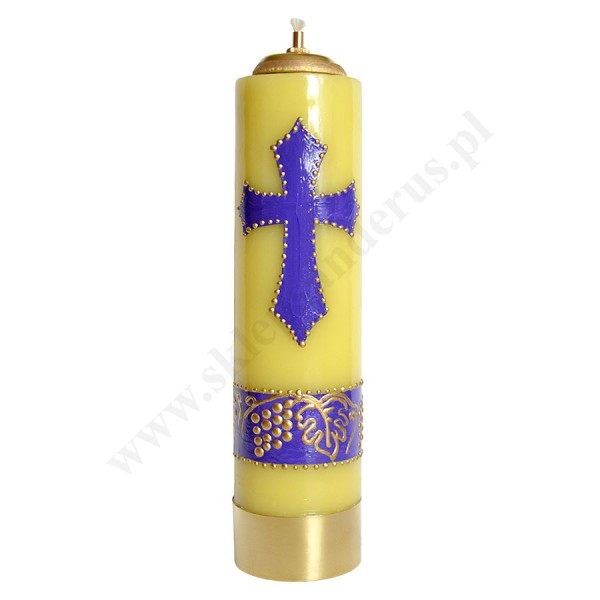 ŚWIECA OŁTARZOWA OLEJOWA - wys. 30 cm - 25487