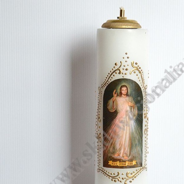 ŚWIECA OŁTARZOWA OLEJOWA - wys. 30 cm - 69062