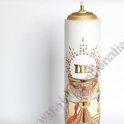 ŚWIECA OŁTARZOWA OLEJOWA - wys. 30 cm - 11147