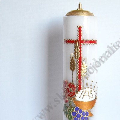 ŚWIECA OŁTARZOWA OLEJOWA - wys. 30 cm - 64183