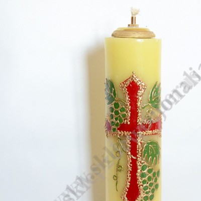 ŚWIECA OŁTARZOWA OLEJOWA - wys. 30 cm - 5124