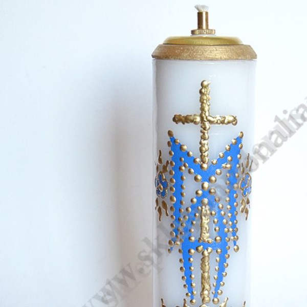 ŚWIECA OŁTARZOWA OLEJOWA - wys. 20 cm - 50949
