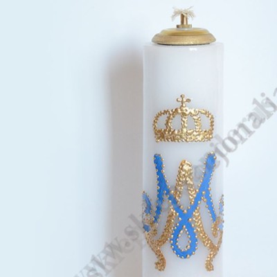 ŚWIECA OŁTARZOWA OLEJOWA - wys. 30 cm - 64987