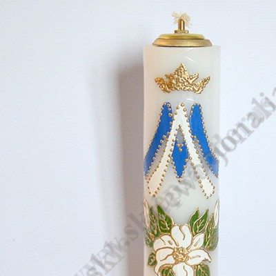 ŚWIECA OŁTARZOWA OLEJOWA - wys. 30 cm - 70986