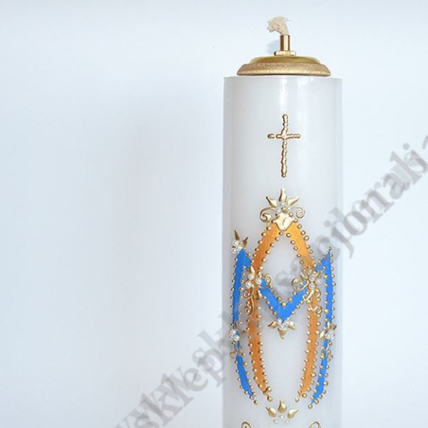 ŚWIECA OŁTARZOWA OLEJOWA - wys. 30 cm - 81531