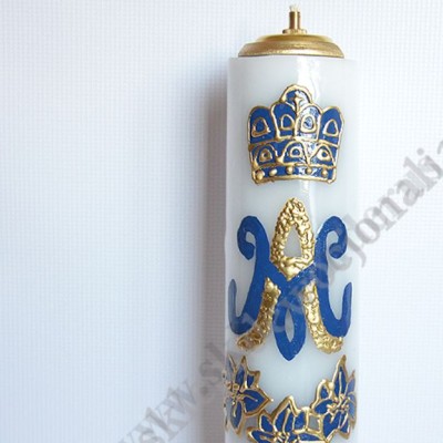 ŚWIECA OŁTARZOWA OLEJOWA - wys. 30 cm - 50874