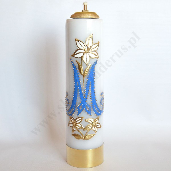 ŚWIECA OŁTARZOWA OLEJOWA - wys. 30 cm - 75922