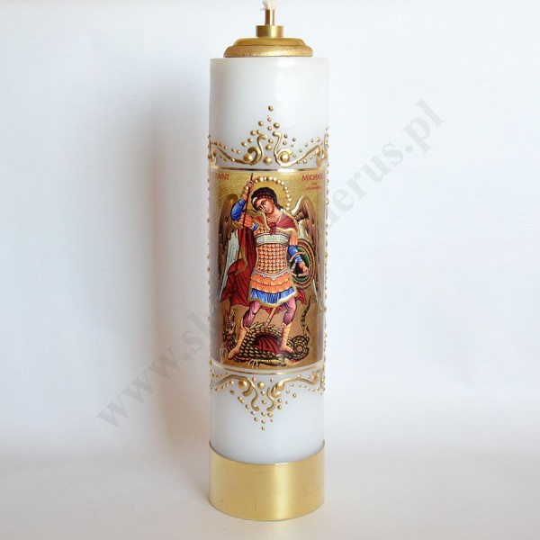 ŚWIECA OŁTARZOWA OLEJOWA - wys. 30 cm - 50893
