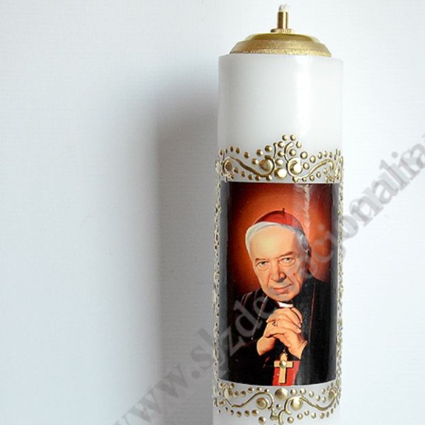 ŚWIECA OŁTARZOWA OLEJOWA - wys. 30 cm - 0585