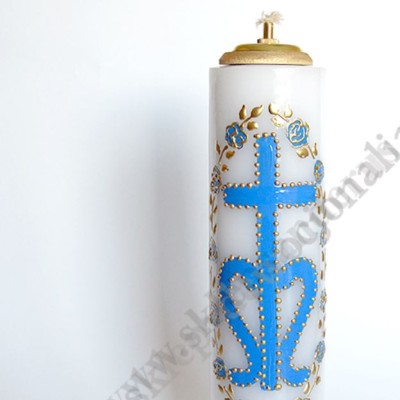 ŚWIECA OŁTARZOWA OLEJOWA - wys. 30 cm - 76666