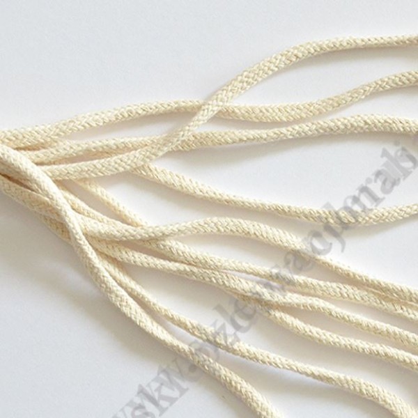 KNOTY DO ŚWIEC OLEJOWYCH - grubość 5 mm - KPL.10 szt