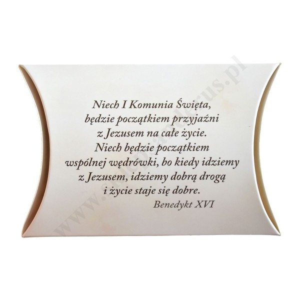 SŁODKIE PODZIĘKOWANIE KOMUNIJNE - trzy krówki - 89014