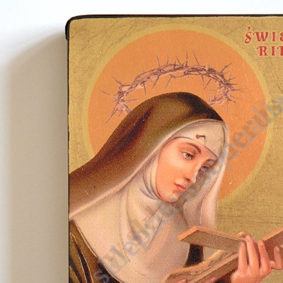 ŚWIĘTA RITA - IKONA - 12 cm x 16 cm - 3864-B