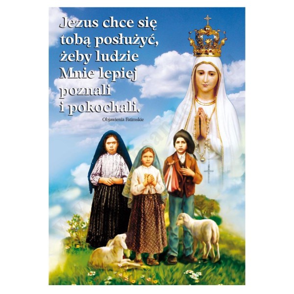 MATKA BOŻA FATIMSKA - puzzle w kartoniku - 60992