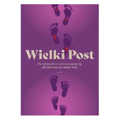 PLAKAT - WIELKI POST - format A3 - 67002