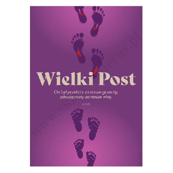 PLAKAT - WIELKI POST - format A3 - 67002