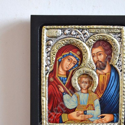 ŚWIĘTA RODZINA - ikonka 6.2 x 7.6 cm - 83485