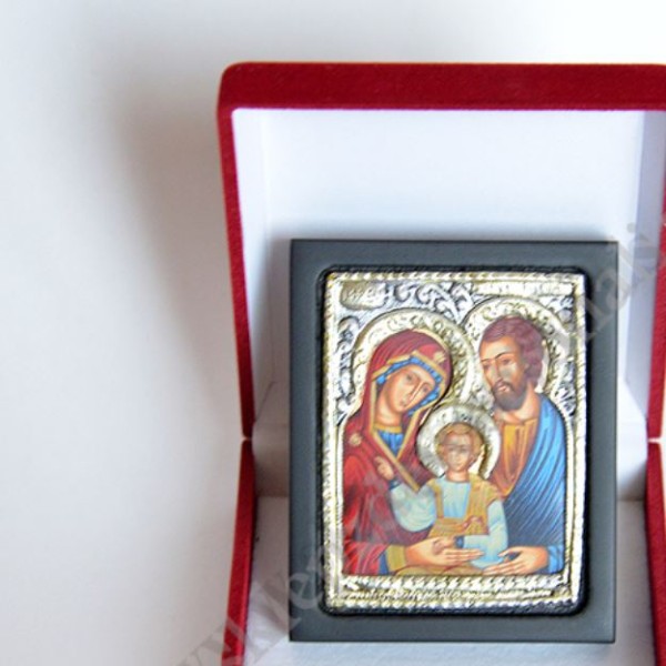 ŚWIĘTA RODZINA - ikonka 6.2 x 7.6 cm - 83485