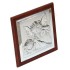ANIOŁ STRÓŻ - OBRAZEK SREBRNY 14 x 14 cm - 6430/2XWM