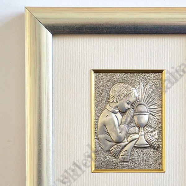 PAMIĄTKA I KOMUNII ŚWIĘTEJ - obrazek format 12.6 x 14.5 cm - 0163