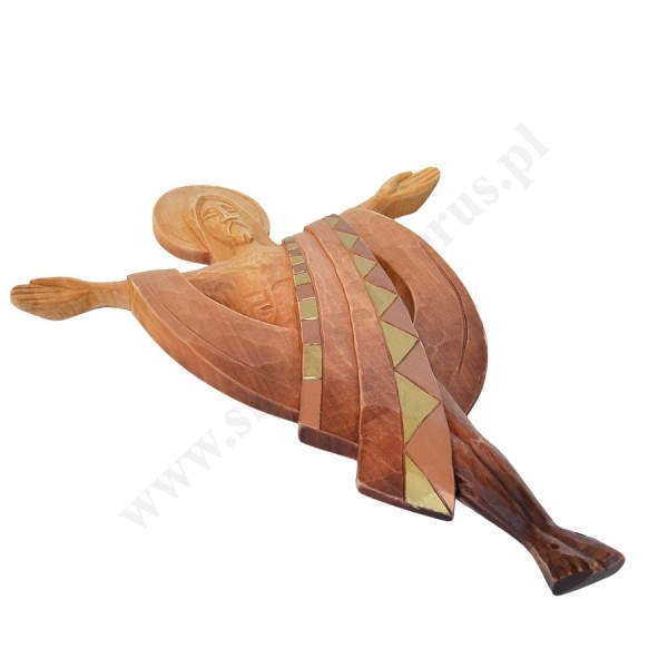 CHRYSTUS ZMARTWYCHWSTAŁY - płaskorzeźba wys. ok. 40 cm - 56167