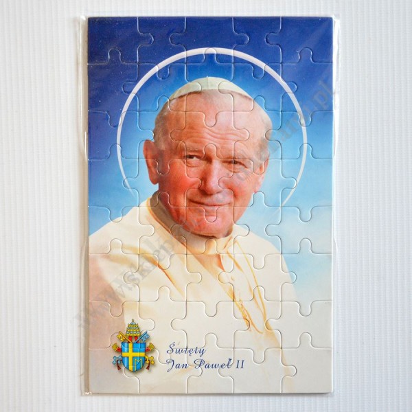 ŚWIĘTY JAN PAWEŁ II - PUZZLE 13 X 20 CM - 40 ELEMENTÓW - 89699