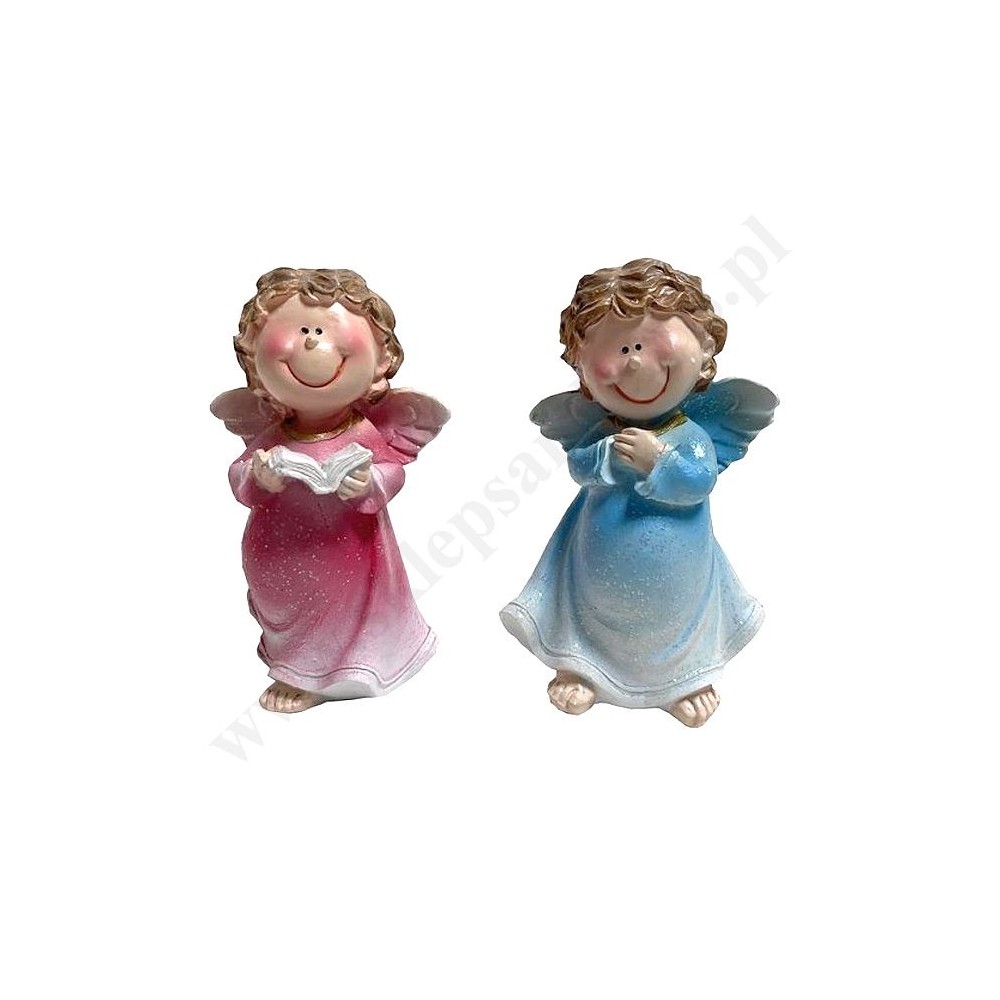 ANIOŁEK - wys. 11 cm - mix wzorów - A5605