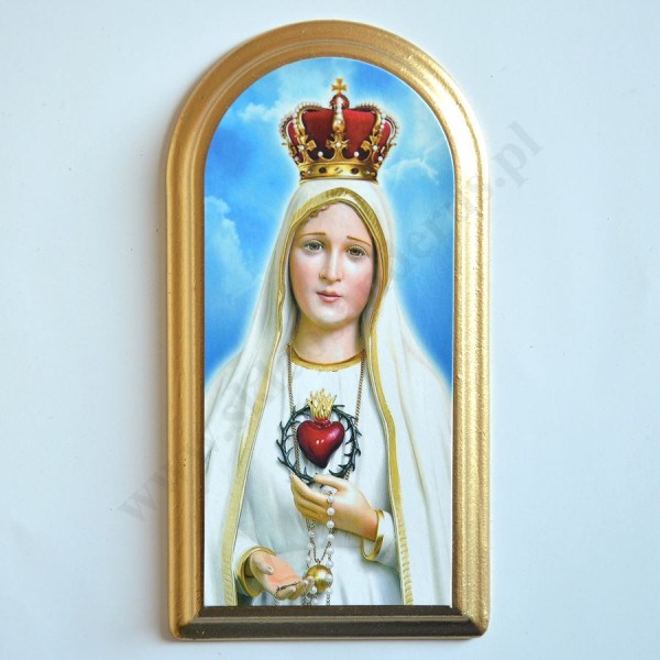MATKA BOŻA FATIMSKA - obrazek 8.8 x 17 cm - 75245