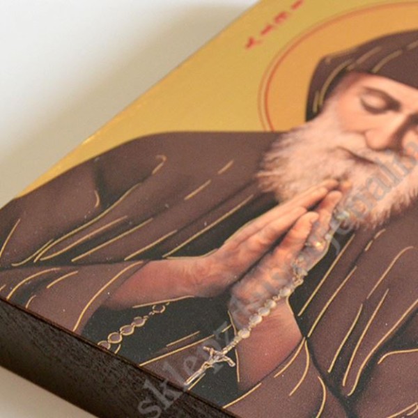 ŚWIĘTY CHARBEL - IKONA - 12 cm x 16 cm - 11203