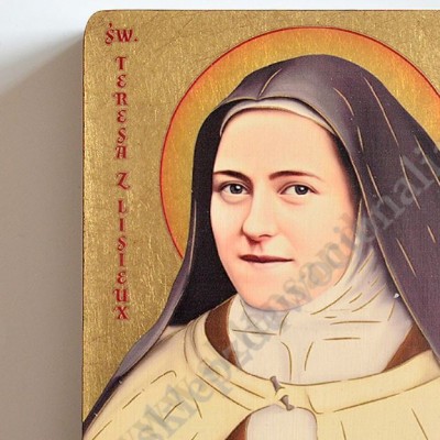 ŚWIĘTA MATKA TERESA Z LISIEUX - ikona 12 x 16 cm 4072-B