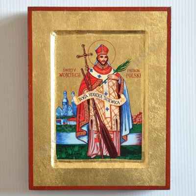 ŚW. WOJCIECH - ikona 14 x 18 cm - 83524