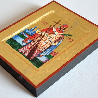 ŚW. WOJCIECH - ikona 14 x 18 cm - 83524
