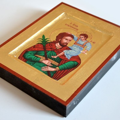 ŚWIĘTY KRZYSZTOF - ikona 14 x 18 cm - 2728