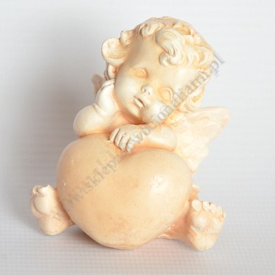 ANIOŁEK Z SERCEM - wys.6 cm - 0620