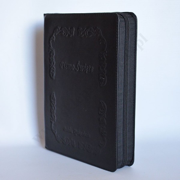 PISMO ŚWIĘTE - BIBLIA TYSIĄCLECIA - DUŻA. SKÓRA, ZAMEK, PAGINATORY - 84734