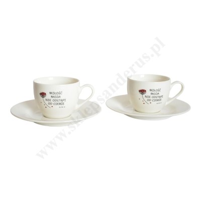 FILIŻANKI ESPRESSO - kpl.- 7687