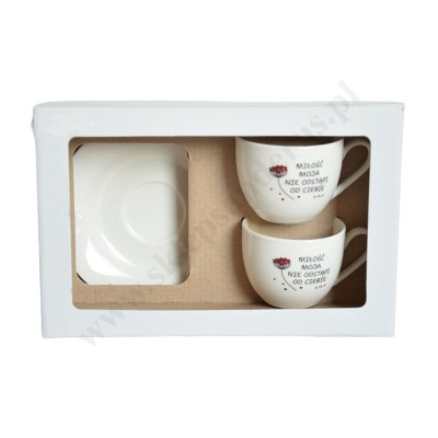 FILIŻANKI ESPRESSO - kpl.- 7687