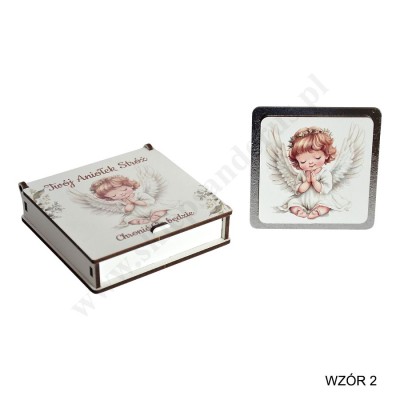 PAMIĄTKA NA CHRZEST ŚWIĘTY - mix wzorów - 85339