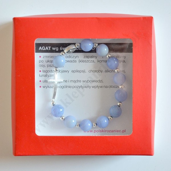 DZIESIĄTEK RÓŻAŃCA - bransoletka - 62997