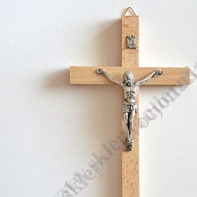 KRZYŻ DREWNIANY - wys.20 cm - 5869A